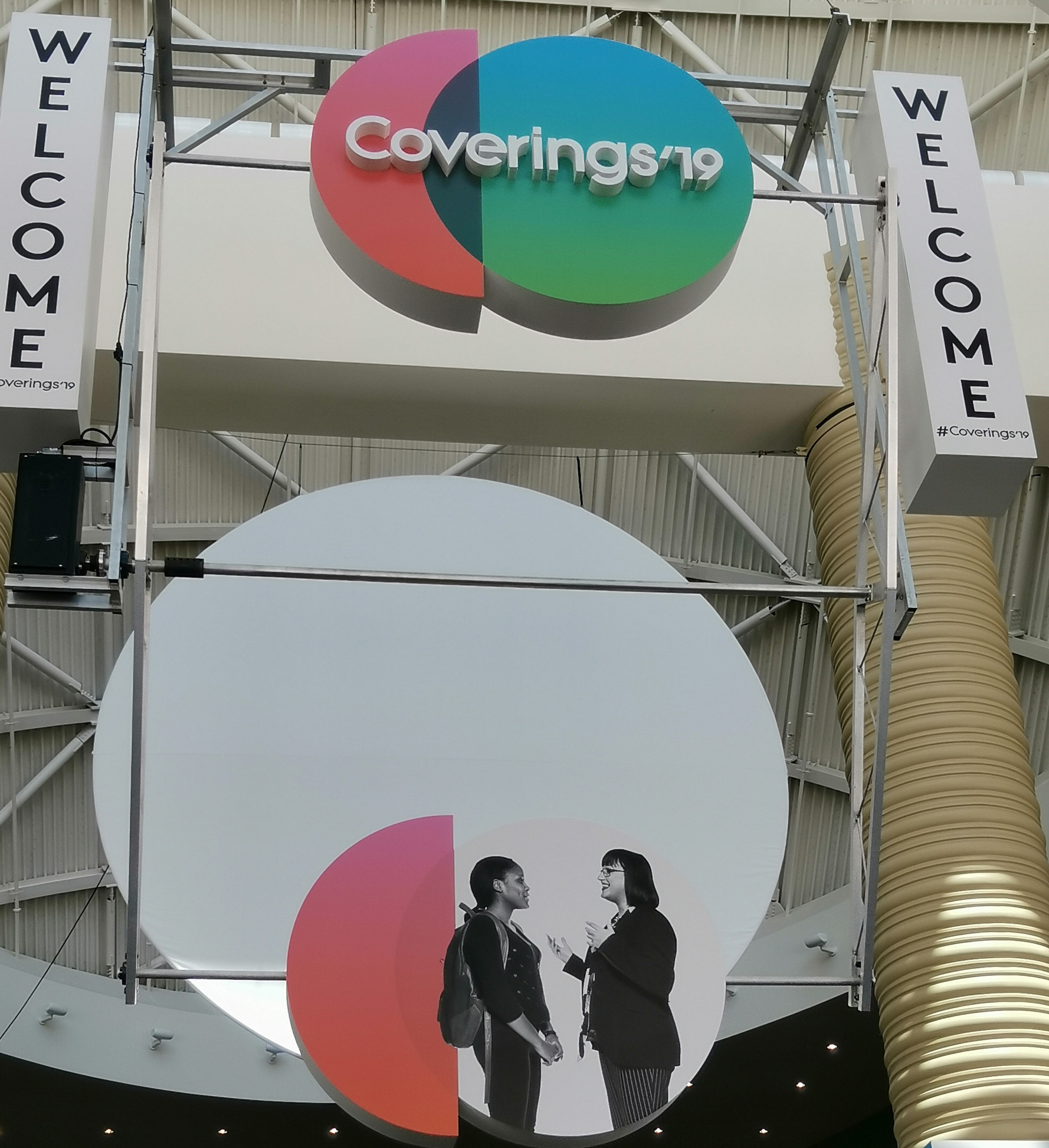 COVERINGS 2019, Nice to be with you again.